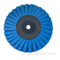 Μπλε υφάσματος τροχός για υλικό κοσμημάτων